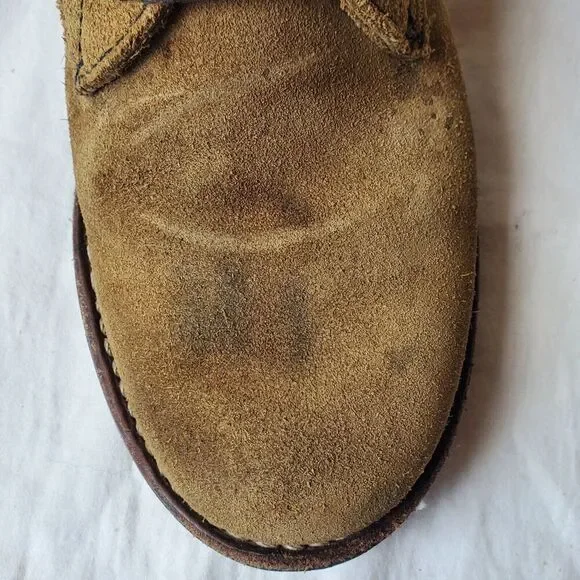Red Wing 8062 Merchant Olive Mohave Roughout Suede Ankle Boots Brown Size 7.5 D